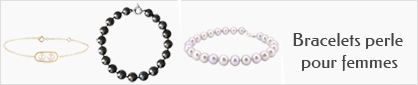 collection de bracelet or et perle pour femmes