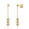 Boucles d'oreilles "pendants" or jaune 18 carats pour femmes