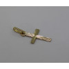 Pendentif croix or 18 carats 16 X 10 mm
