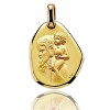 médaille religieuse en or 18 carats saint-Christophe