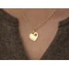 Pendentif or 18 carats "mon étoile" 13 mm
