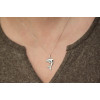 Pendentif en or blanc 18 carats "dauphin"