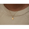 Pendentif en or jaune 18 carats "je t'aime"