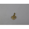 Pendentif en or 18 carats "je t'aime"