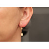Boucles d'oreilles "pendants" or 18 carats