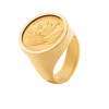 Chevalière en or 18 carats Napoleon III (10 Francs)