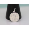 Médaille or gris 18 carats "Saint-Michel"