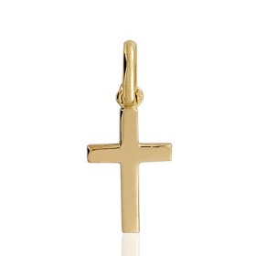 Pendentif croix or 18 carats 11 X 0,70 mm