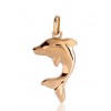 Pendentif or 18 carats "dauphin"