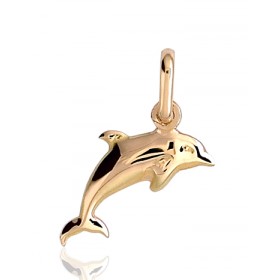 Pendentif or 18 carats "dauphin"