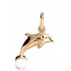 Pendentif or 18 carats "dauphin"