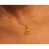 pendentif or 18 carats double croche