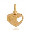 Pendentif or 18 carats "je t'aime"