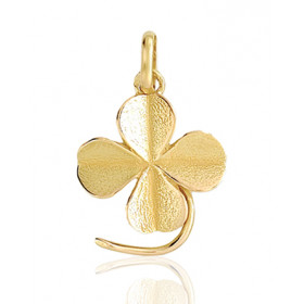 Pendentif en or 18 carats "trèfle"