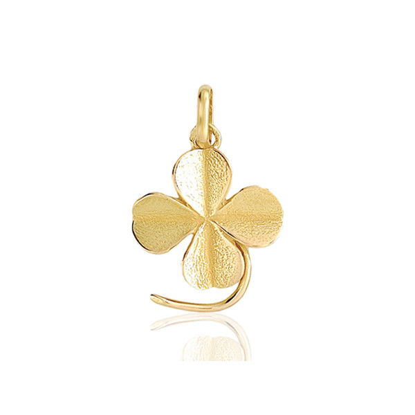 Pendentif en or 18 carats "trèfle"