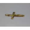 Pendentif or jaune 18 carats "croix et Christ"