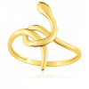 Bague or jaune 18 carats "serpent"