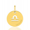 Pendentif or jaune 18 carats "balance"