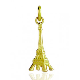 Pendentif or 18 carats "tour Eiffel"