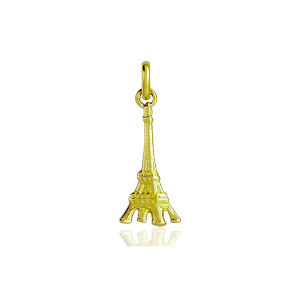 Pendentif or 18 carats "tour Eiffel"