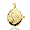 Pendentif cassolette en or jaune 18 carats