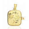 Pendentif cassolette en or jaune 18 carats