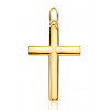 Pendentif croix en or jaune 18 carats