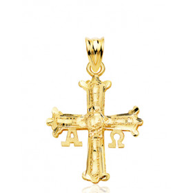 Pendentif or 18 carats croix Covadonga