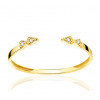 Bague diamant 0,032 carat et or jaune 18 carats