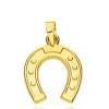 Pendentif or jaune 18 carats "fer à cheval"