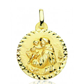 Médaille or 18 carats "Saint-Antoine"