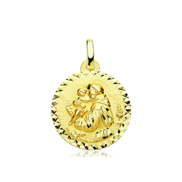 Médaille or 18 carats "Saint-Antoine"