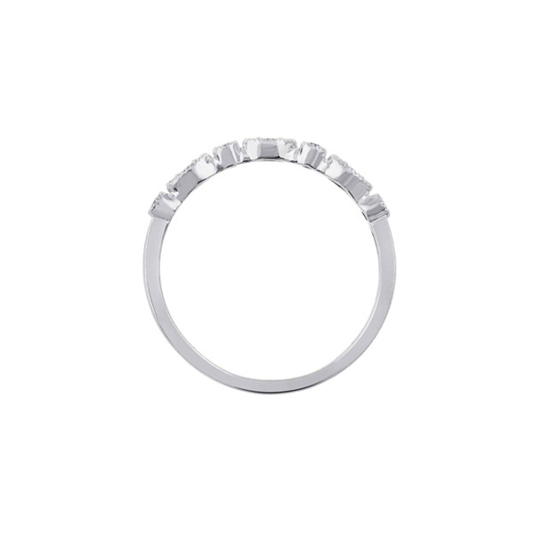 Bague diamant 0,070 carat et or 18 carats