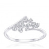 Bague diamant 0,19 carat et or blanc 18 carats