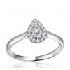 Bague diamant 0,25 carat et or 18 carats