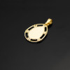 Pendentif "vierge" en or jaune 18 carats