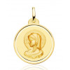 Pendentif "vierge" en or 18 carats