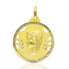 Pendentif "vierge" en or 18 carats