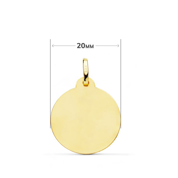 Médaille "Saint-Christophe" en or jaune 18 carats