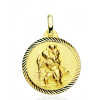 Médaille "Saint-Christophe" en or jaune 18 carats