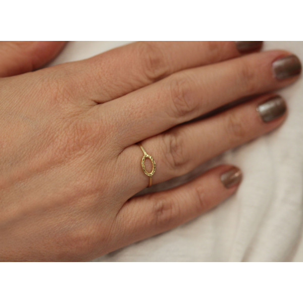 Bague or jaune 18 carats femmes