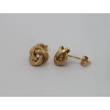 Boucles d'oreilles or 18 carats "triple créoles Grecques"