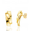 Boucles d'oreilles or jaune 18 carat