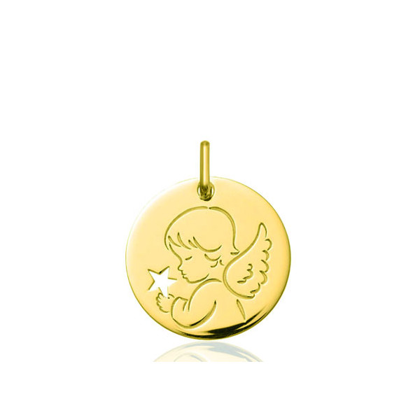 Pendentif "ange" en or 18 carats