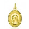 Médaille "Vierge" or jaune 18 carats