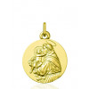 Médaille "Saint-Antoine" or jaune 9 ou 18 carats