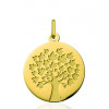 Médaille "arbre de vie" or jaune 18 carats