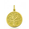 Médaille "arbre de vie" or jaune 9 ou 18 carats