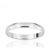 Alliance or 9 ou 18 carats demi-jonc