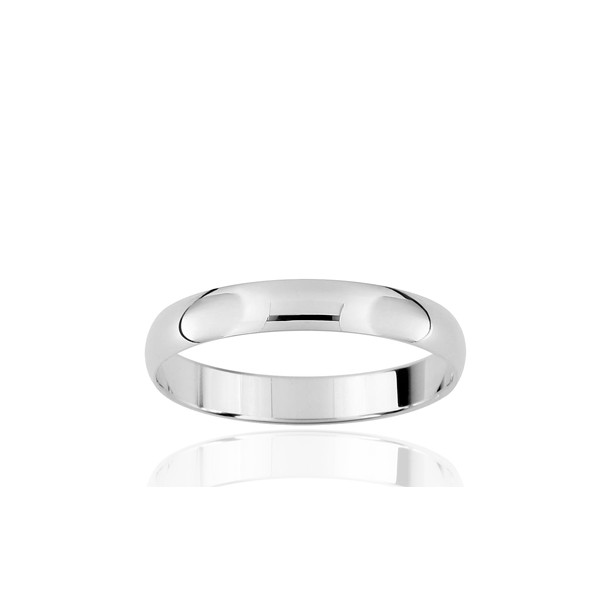 Alliance or 9 ou 18 carats demi-jonc
